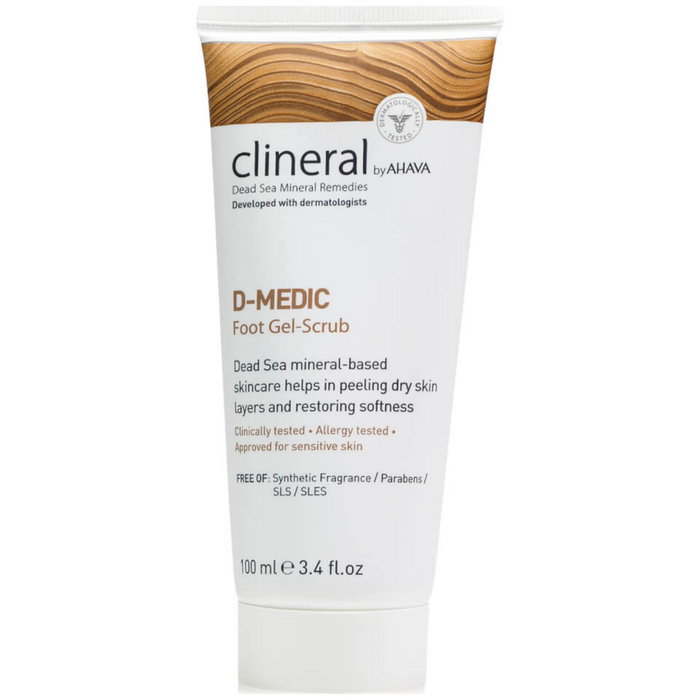 Ahava Clineral D-Medic Pelado Exfoliante para los pies 100 ml